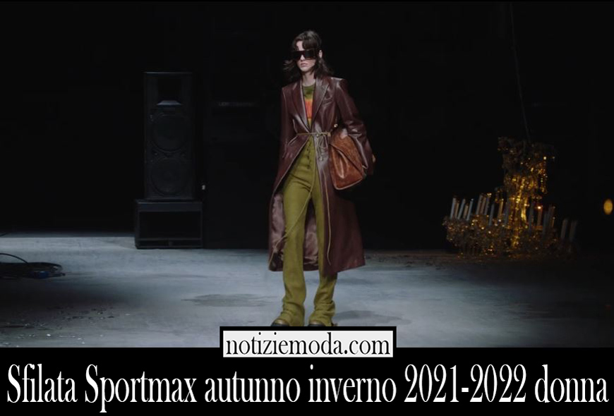 Sfilata Sportmax autunno inverno 2021 2022 donna