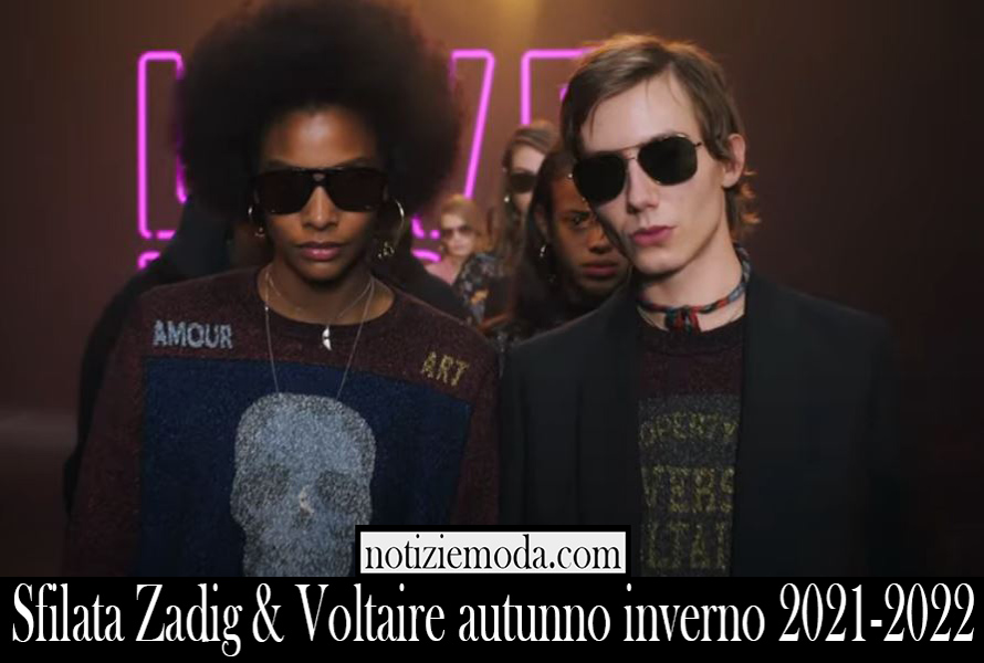 Sfilata Zadig Voltaire autunno inverno 2021 2022 Sfilata Zadig Voltaire autunno inverno 2021 2022