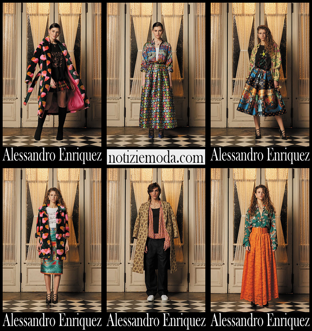 Alessandro Enriquez autunno inverno 2021 2022 moda