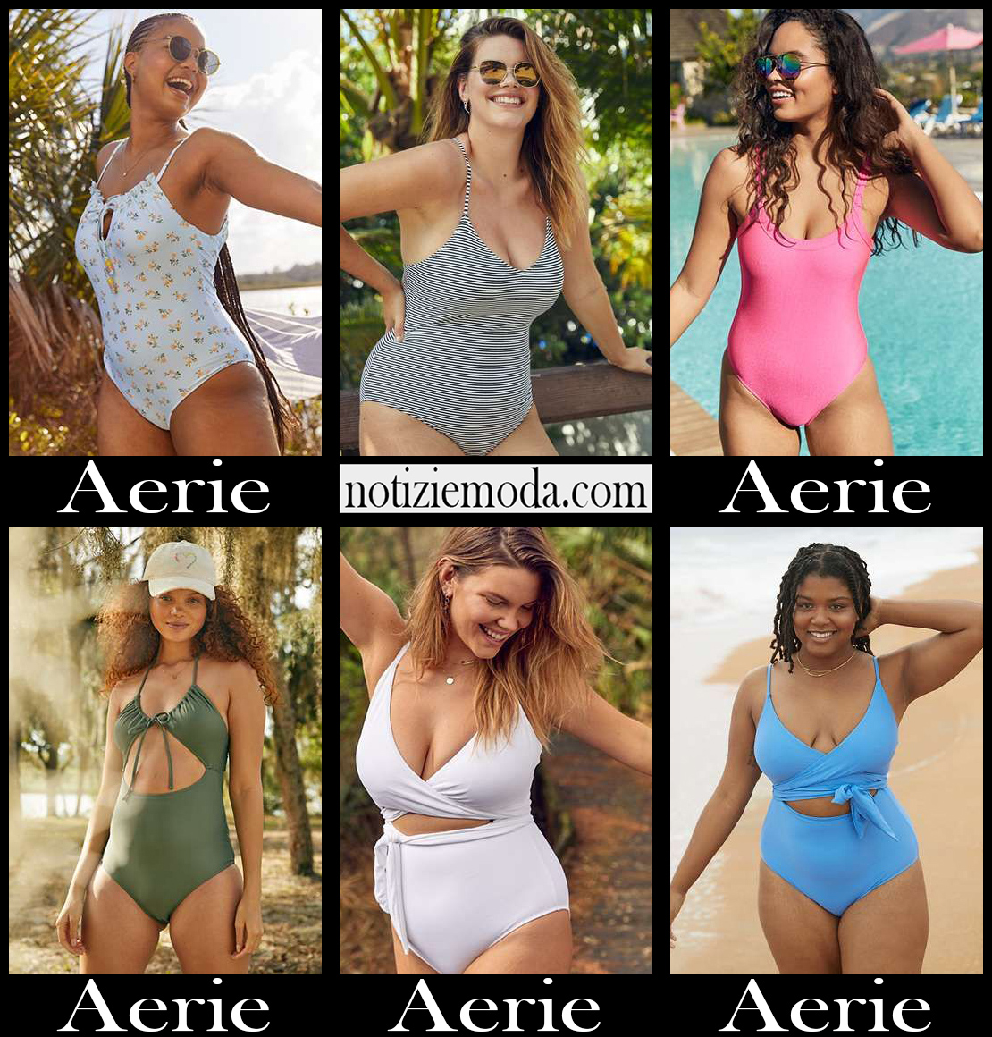 Costumi interi Aerie 2021 nuovi arrivi costumi donna