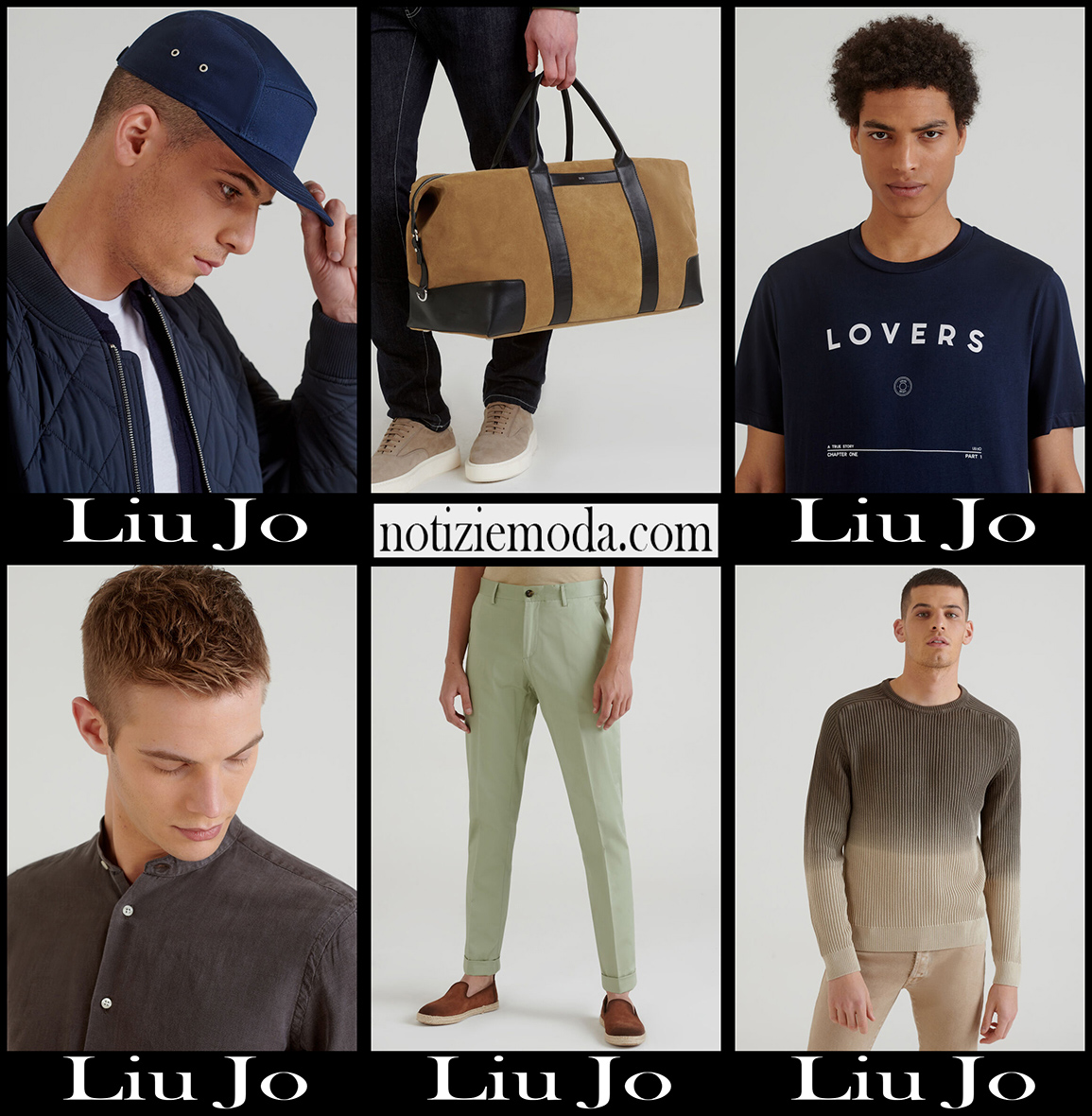 Nuovi arrivi Liu Jo 2021 collezione abbigliamento uomo