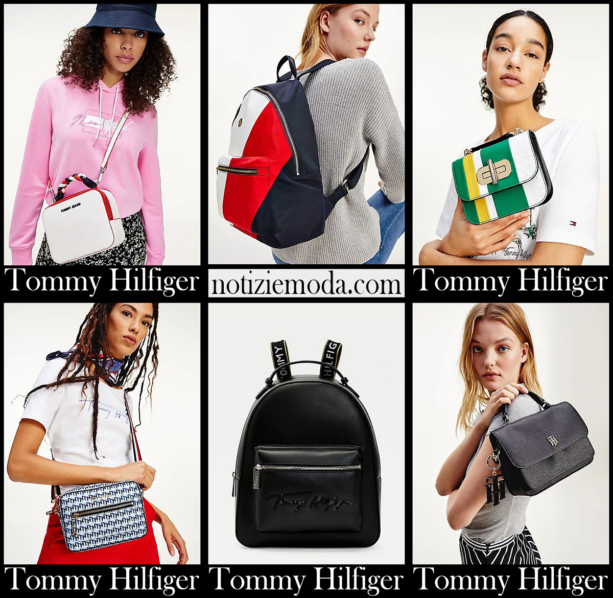 Nuovi arrivi borse Tommy Hilfiger 2021 accessori donna