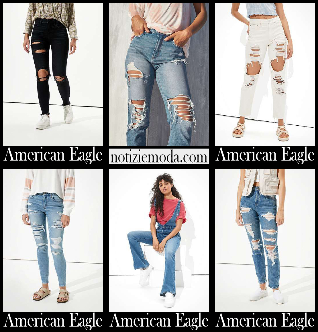 Nuovi arrivi jeans American Eagle 2021 denim donna