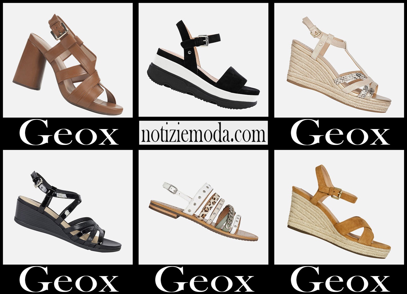 Nuovi arrivi sandali Geox 2021 calzature moda donna