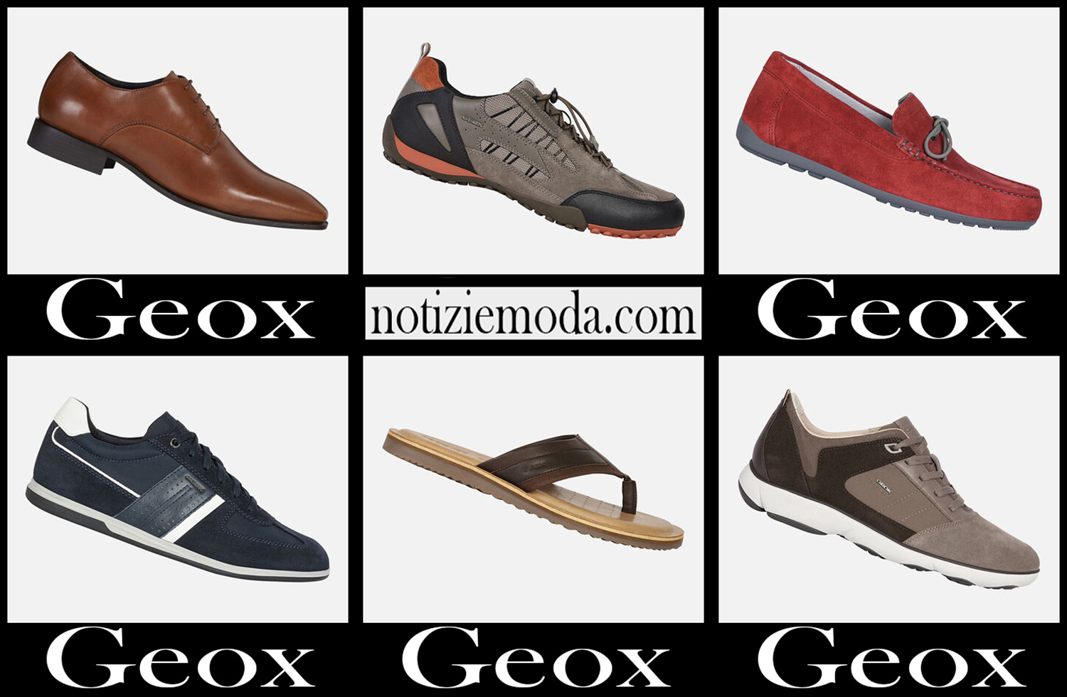 Nuovi arrivi scarpe Geox 2021 calzature moda uomo
