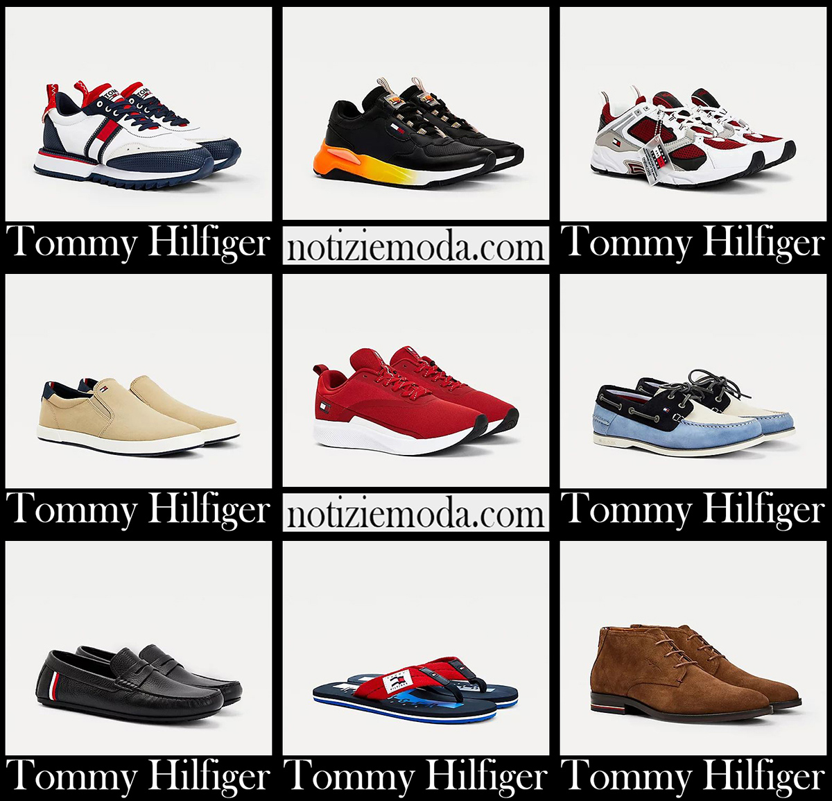 Nuovi arrivi scarpe Tommy Hilfiger 2021 calzature uomo