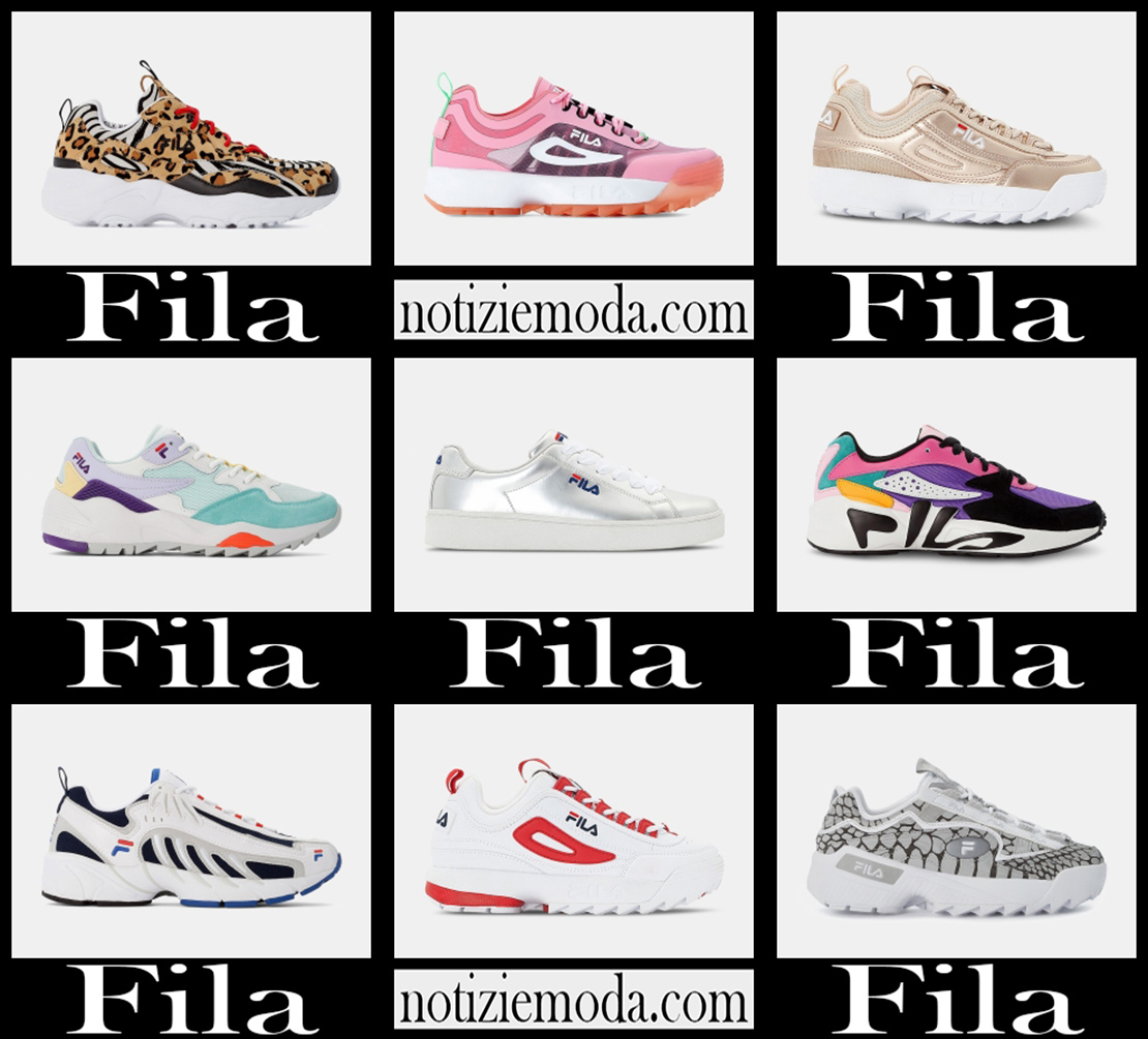 Nuovi arrivi sneakers Fila 2021 calzature moda donna