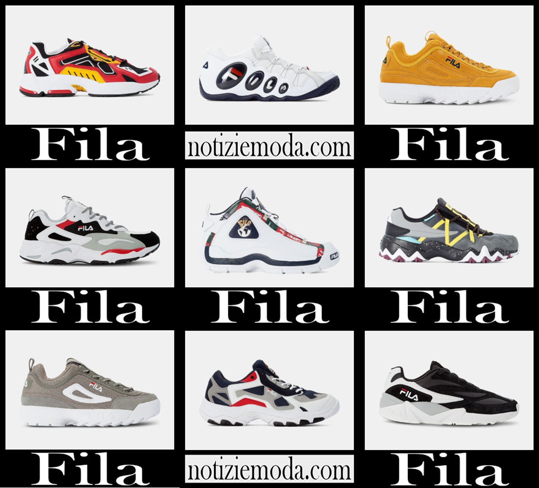 Nuovi arrivi sneakers Fila 2021 calzature moda uomo