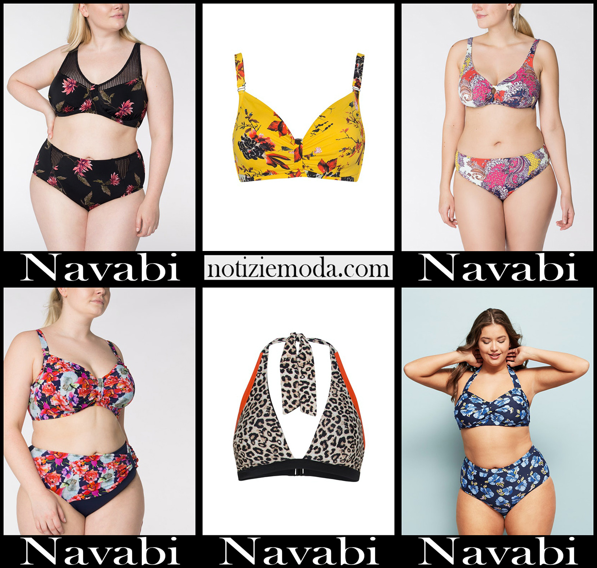 Bikini Navabi 2021 nuovi arrivi costumi taglie comode