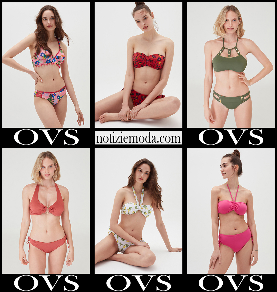 Bikini OVS 2021 nuovi arrivi costumi donna accessori