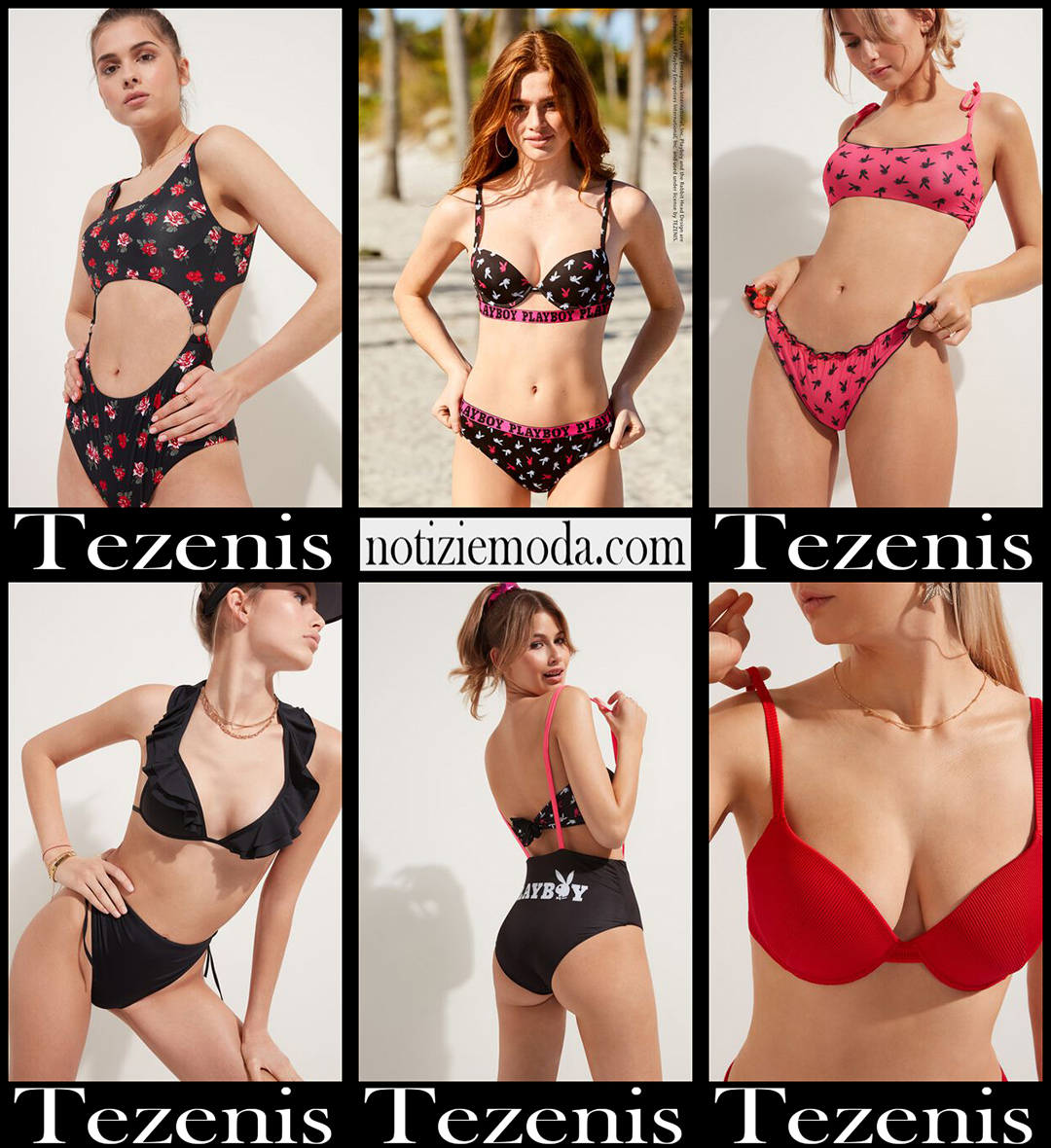 Bikini Tezenis 2021 nuovi arrivi costumi donna accessori
