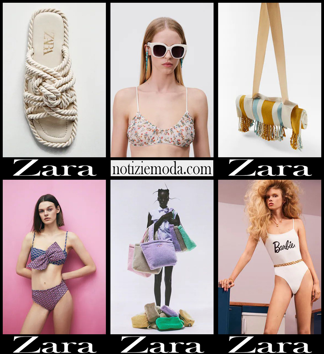Moda mare Zara 2021 nuovi arrivi costumi accessori