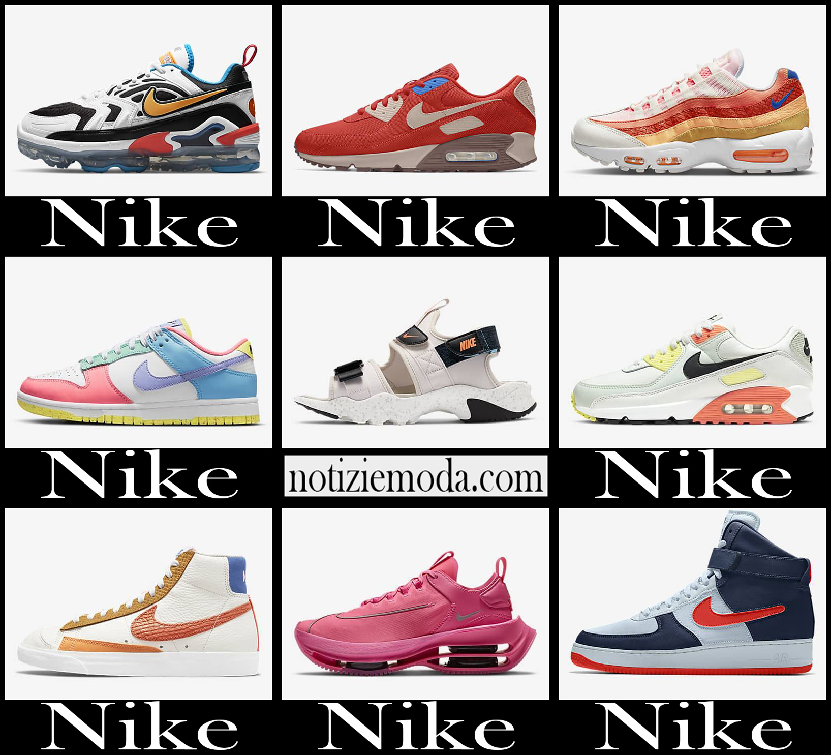 Nuovi arrivi sneakers Nike 2021 scarpe sport donna