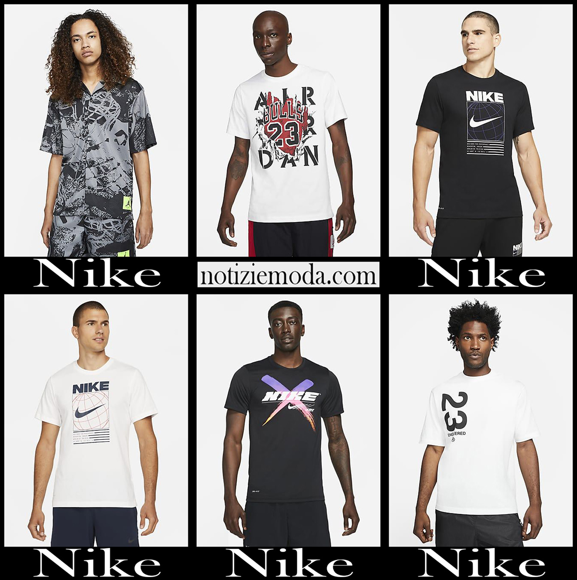 Nuovi arrivi t shirts Nike 2021 abbigliamento uomo