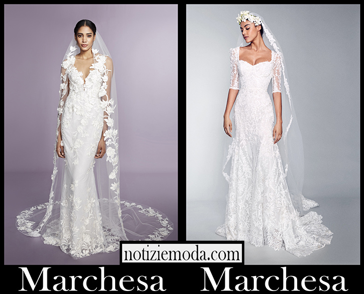 Abiti sposa Marchesa 2022 collezione nuovi arrivi