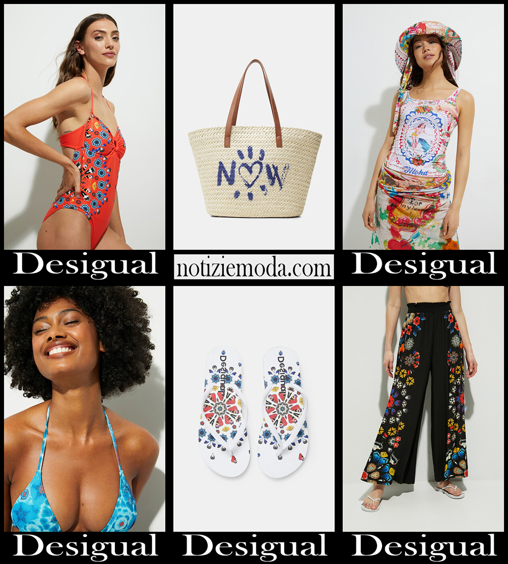 Moda mare Desigual 2021 nuovi arrivi costumi donna