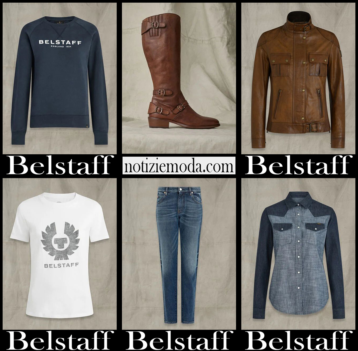 Nuovi arrivi Belstaff 2022 abbigliamento moda donna