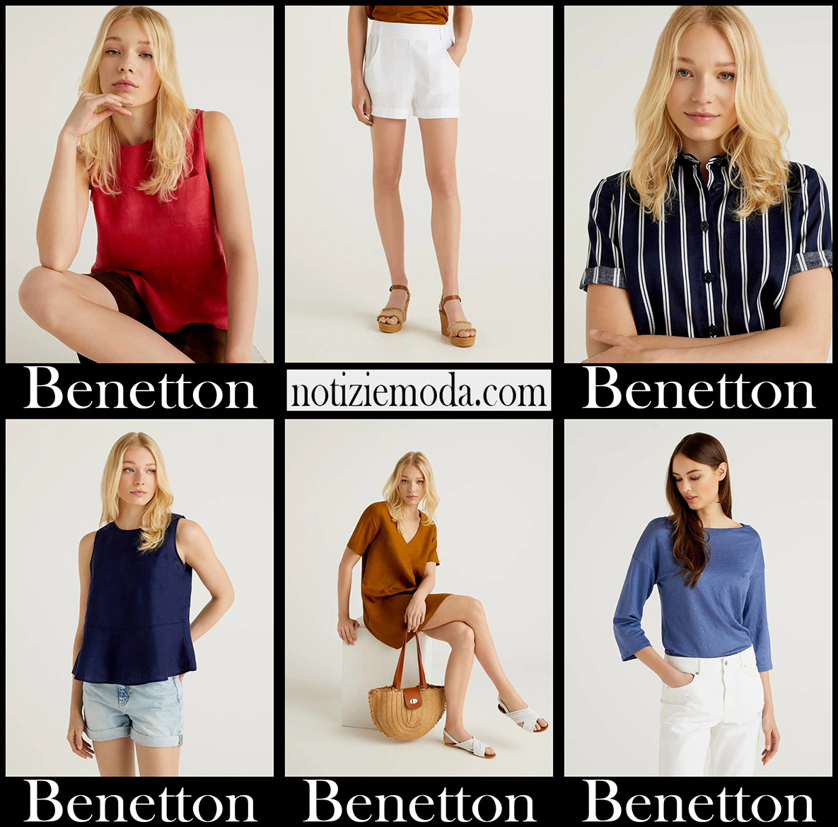Nuovi arrivi Benetton 2021 abbigliamento moda donna