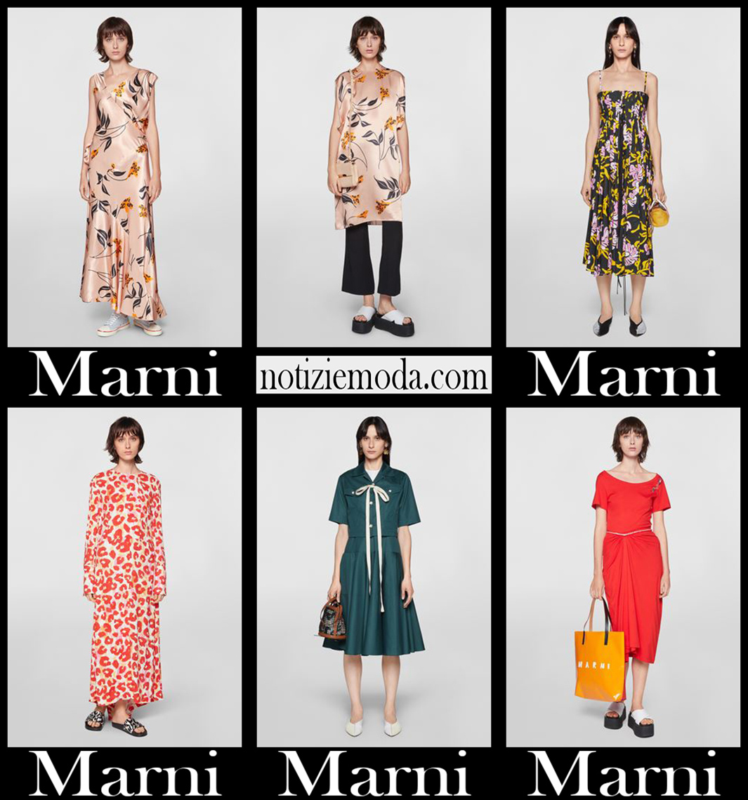 Nuovi arrivi abiti Marni 2021 abbigliamento moda donna