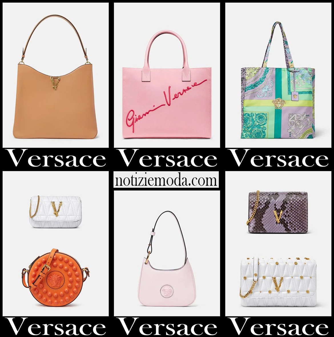 Nuovi arrivi borse Versace 2021 accessori moda donna