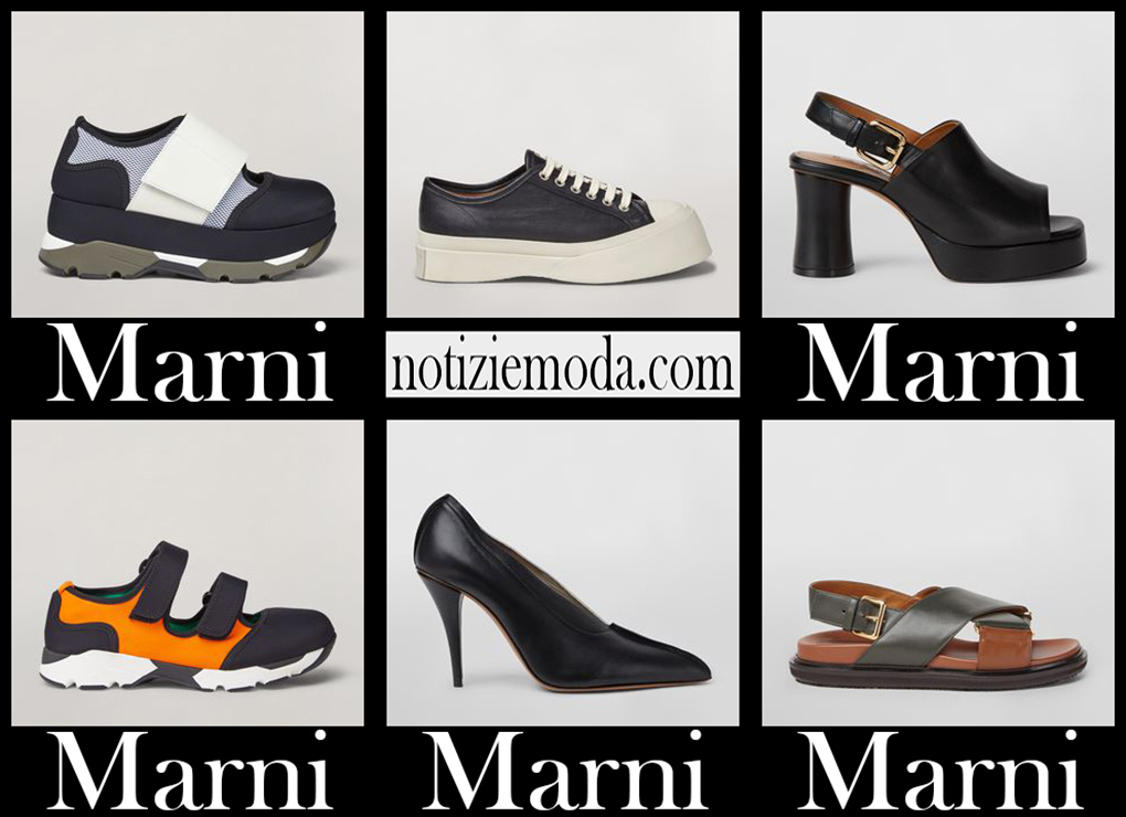 Nuovi arrivi scarpe Marni 2021 calzature moda donna