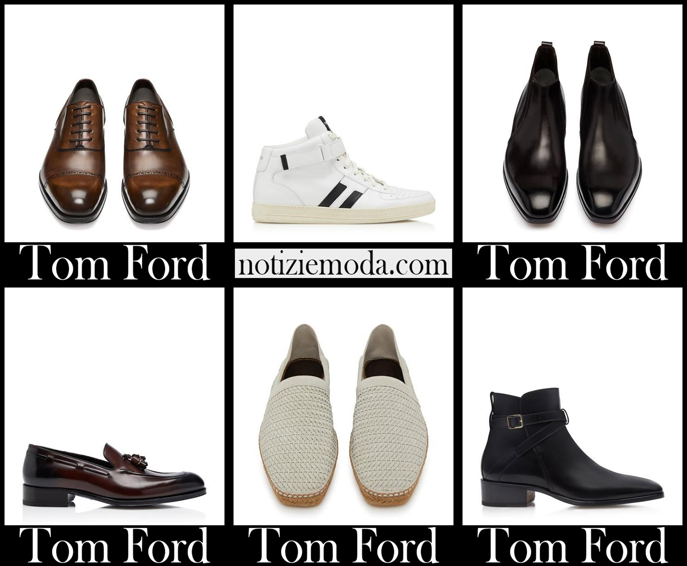 Nuovi arrivi scarpe Tom Ford 2021 calzature uomo
