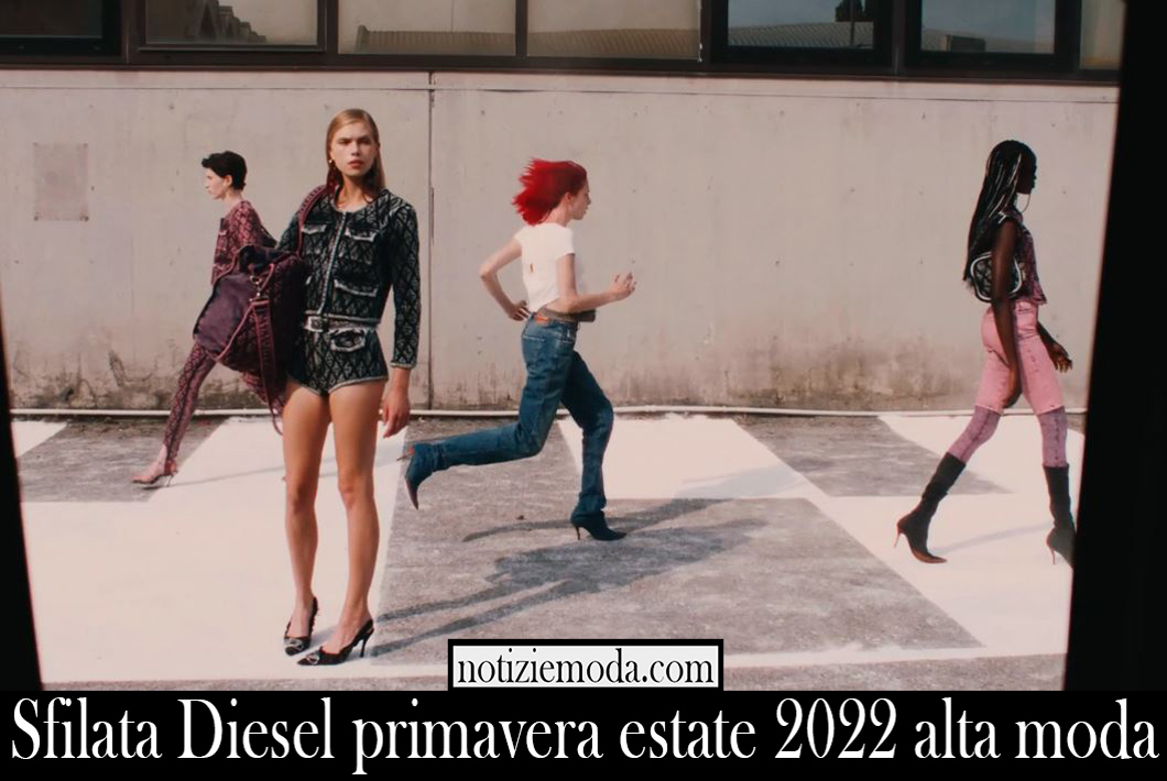 Sfilata Diesel primavera estate 2022 alta moda