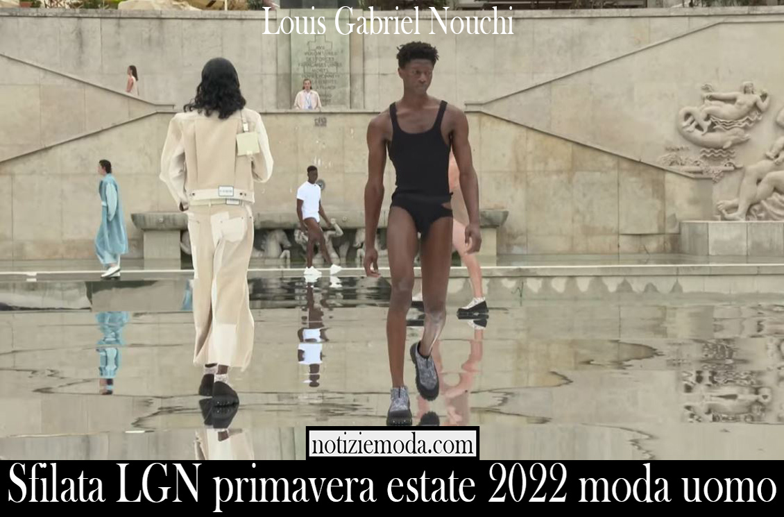 Sfilata LGN primavera estate 2022 moda uomo