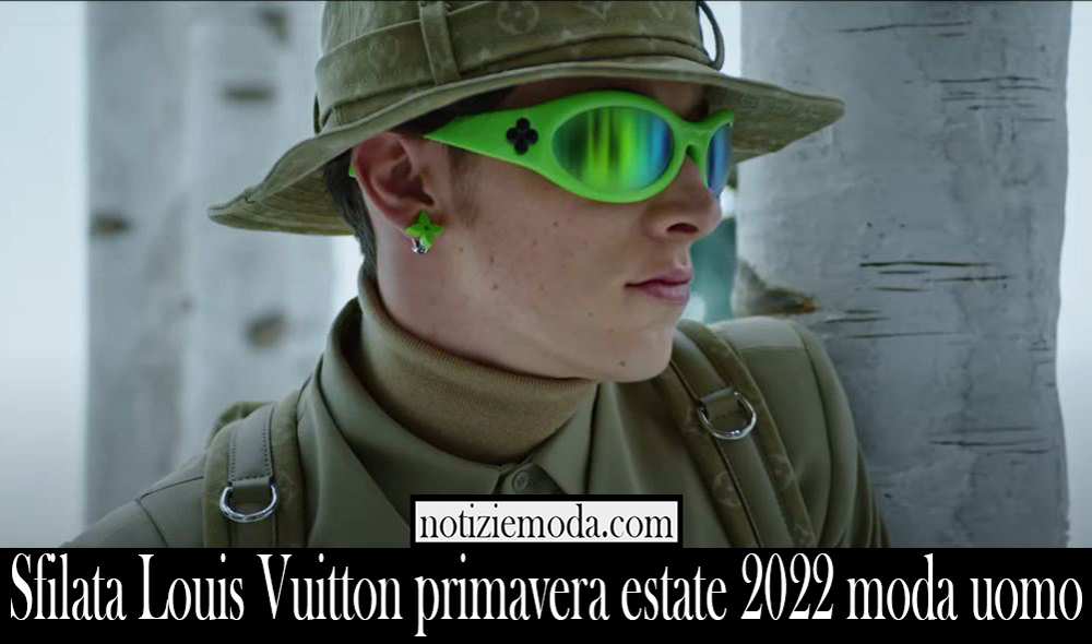 Sfilata Louis Vuitton primavera estate 2022 moda uomo