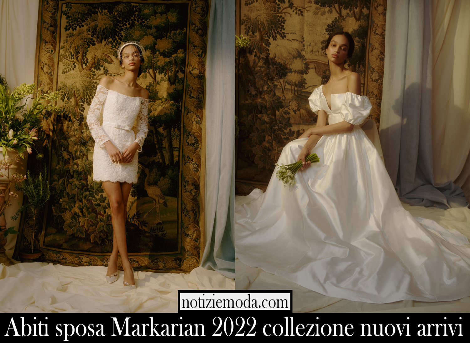 Abiti sposa Markarian 2022 collezione nuovi arrivi