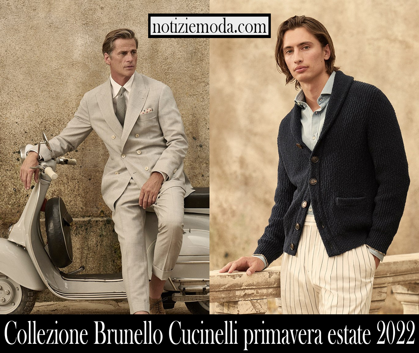 Collezione Brunello Cucinelli primavera estate 2022