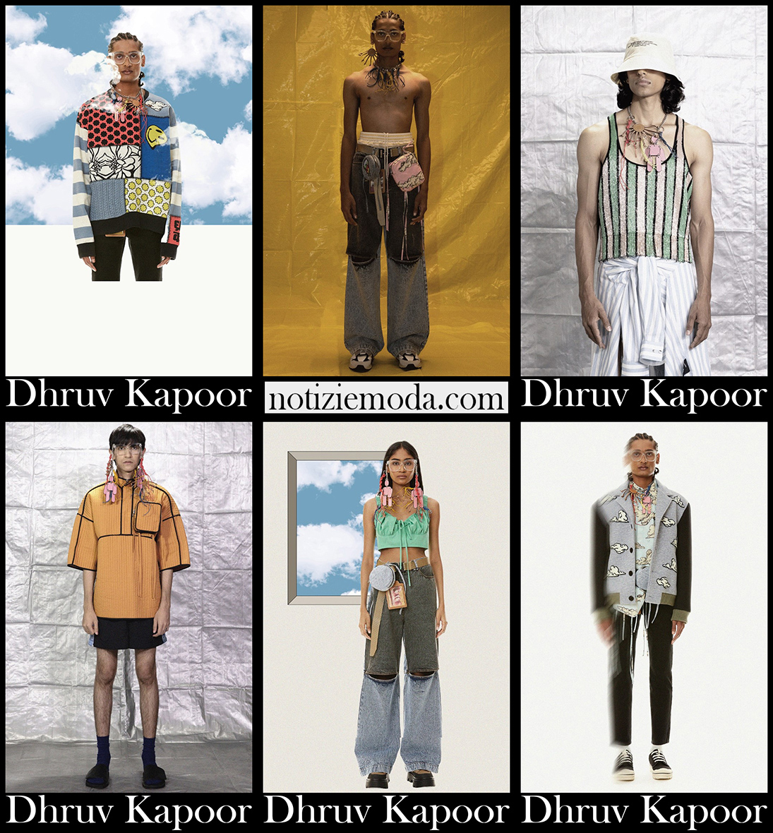 Collezione Dhruv Kapoor primavera estate 2022 uomo