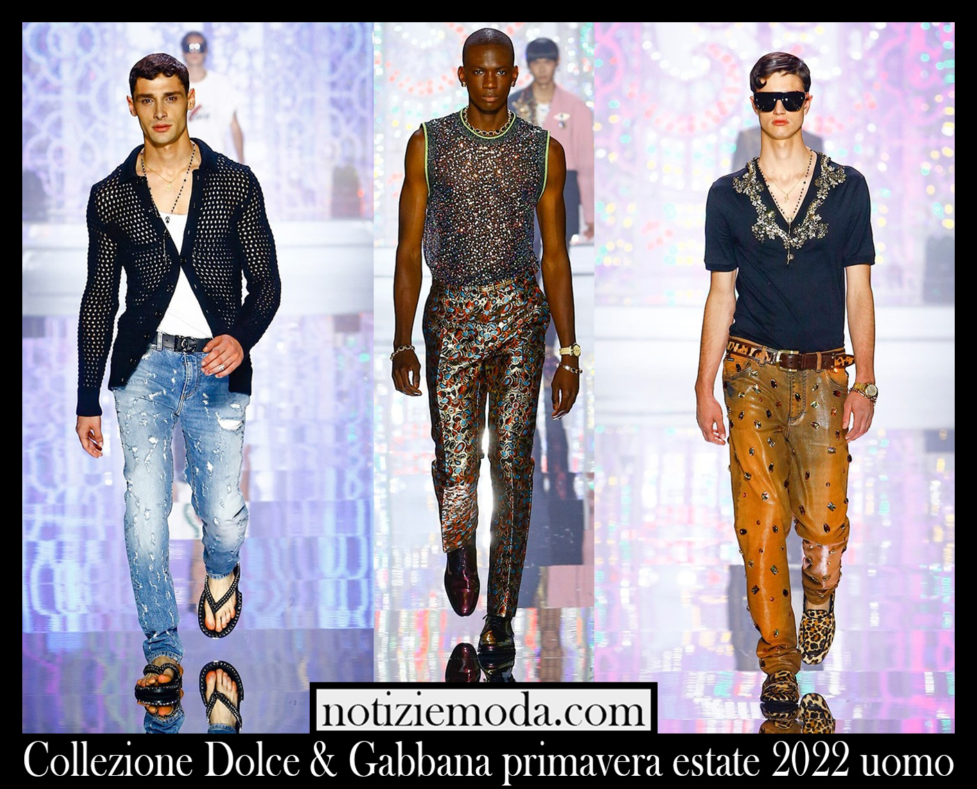 Collezione Dolce Gabbana primavera estate 2022 uomo