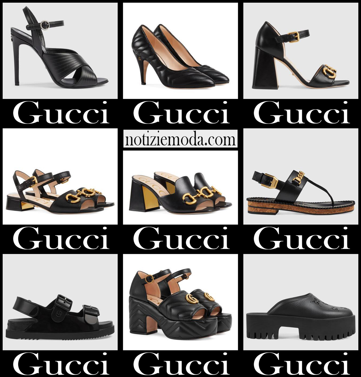 Scarpe Gucci nuovi arrivi calzature donna accessori