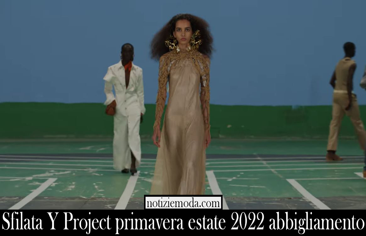 Sfilata Y Project primavera estate 2022 abbigliamento