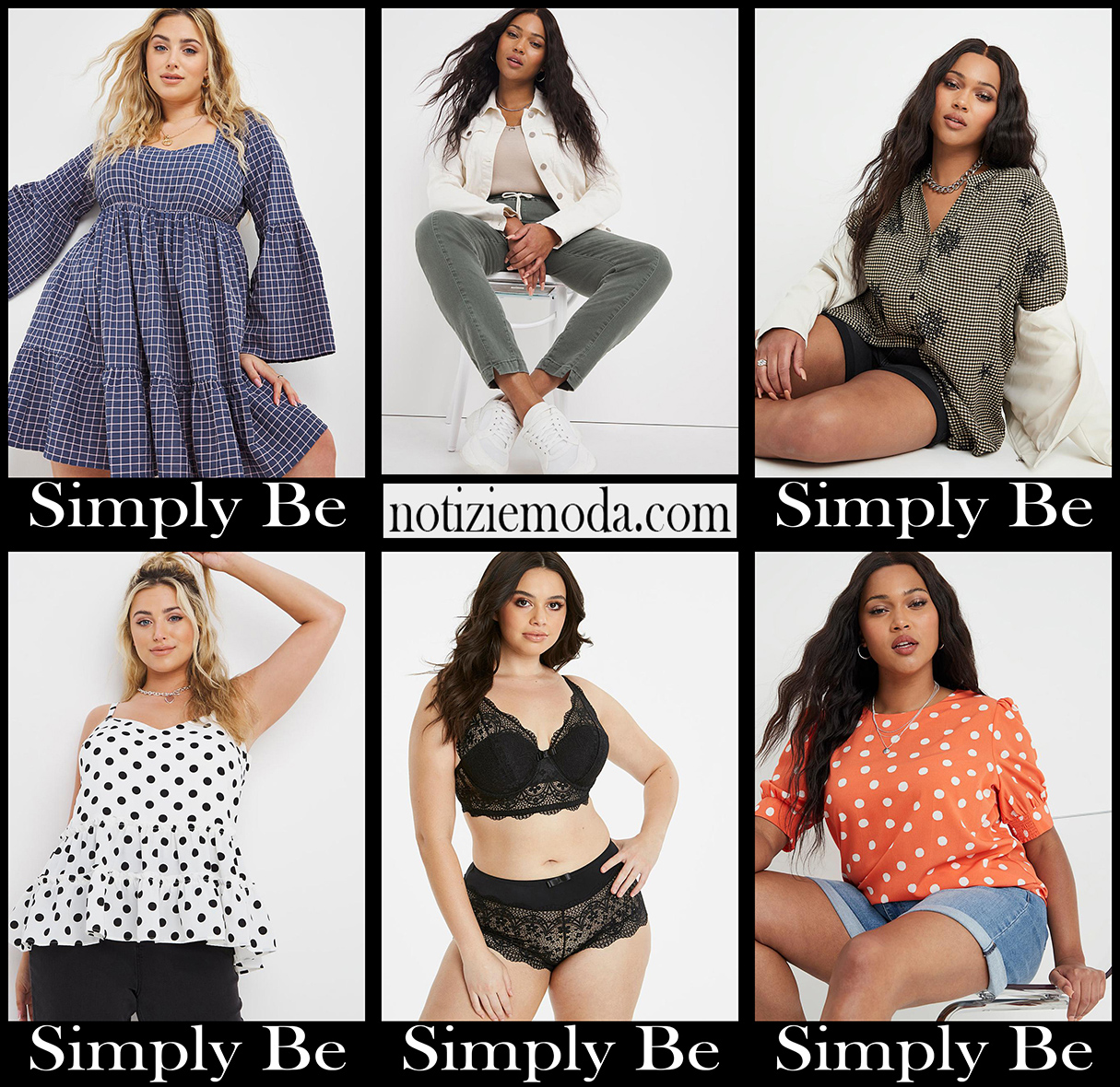 Taglie comode Simply Be abbigliamento curvy donna