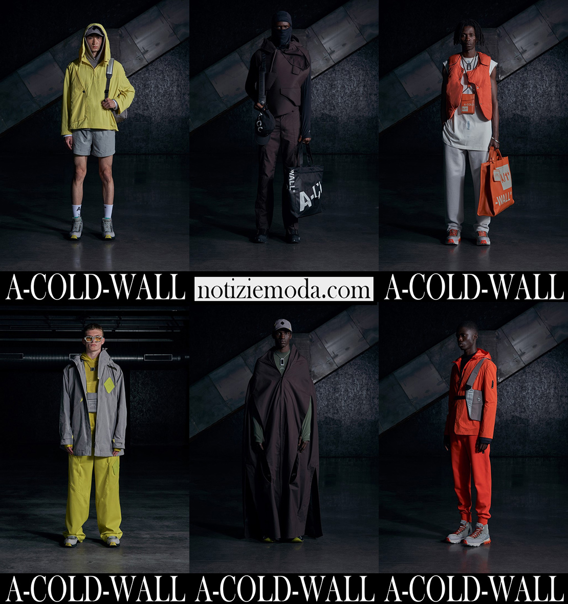 Collezione A COLD WALL primavera estate 2022 uomo