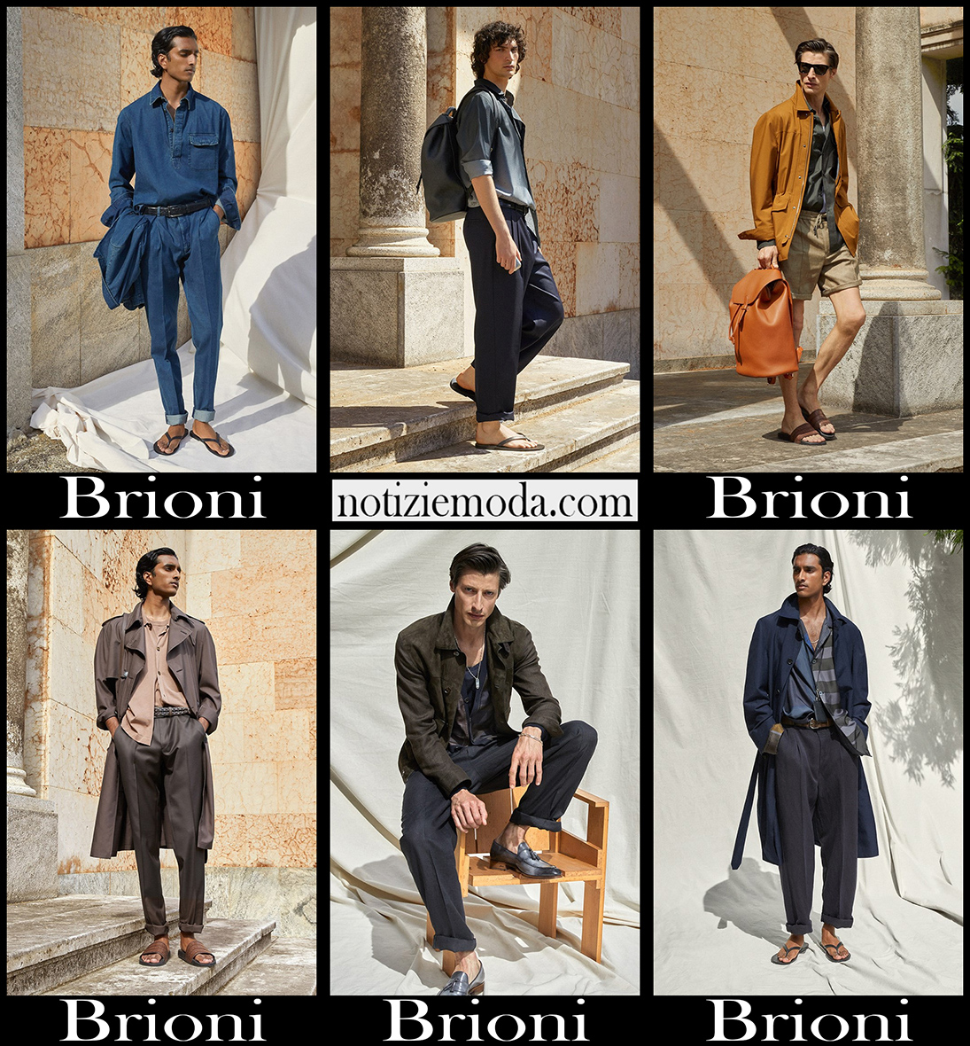 Collezione Brioni primavera estate 2022 moda uomo