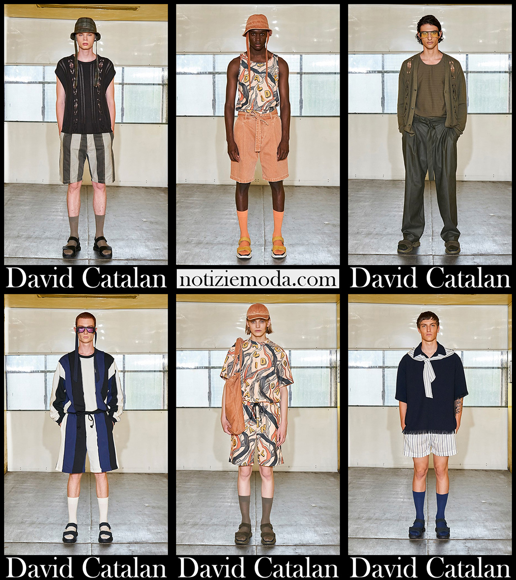 Collezione David Catalan primavera estate 2022 uomo