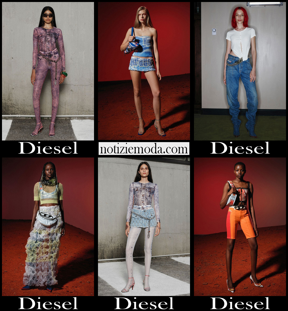 Collezione Diesel primavera estate 2022 moda donna
