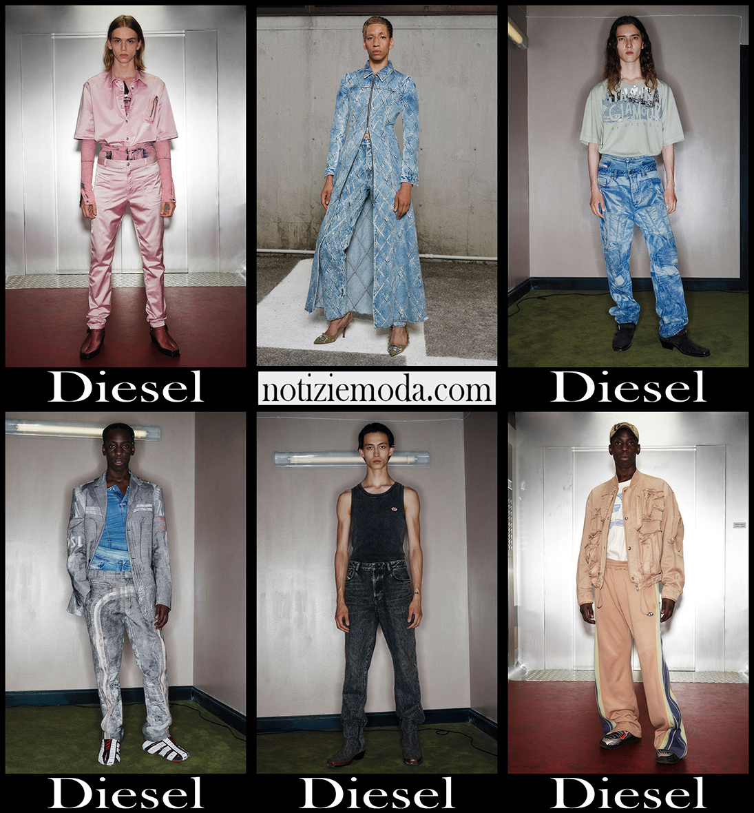 Collezione Diesel primavera estate 2022 moda uomo