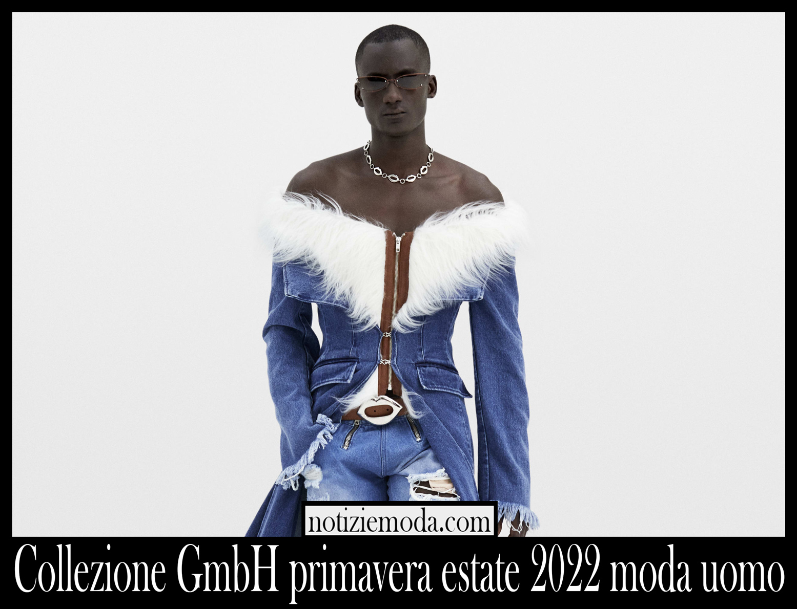 Collezione GmbH primavera estate 2022 moda uomo