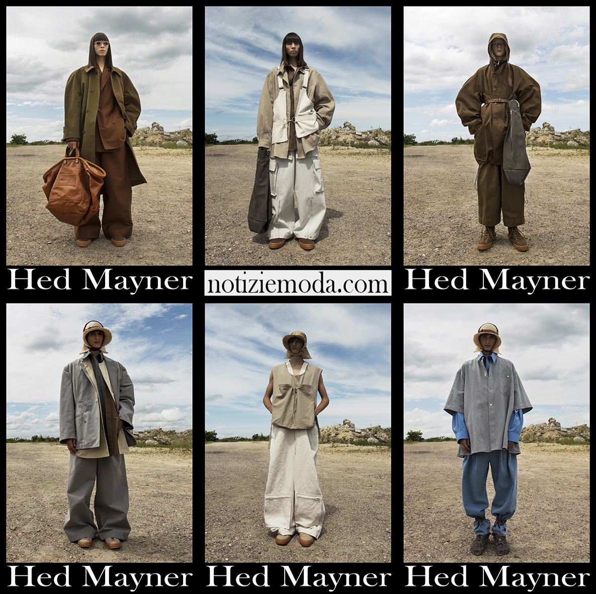 Collezione Hed Mayner primavera estate 2022 abbigliamento