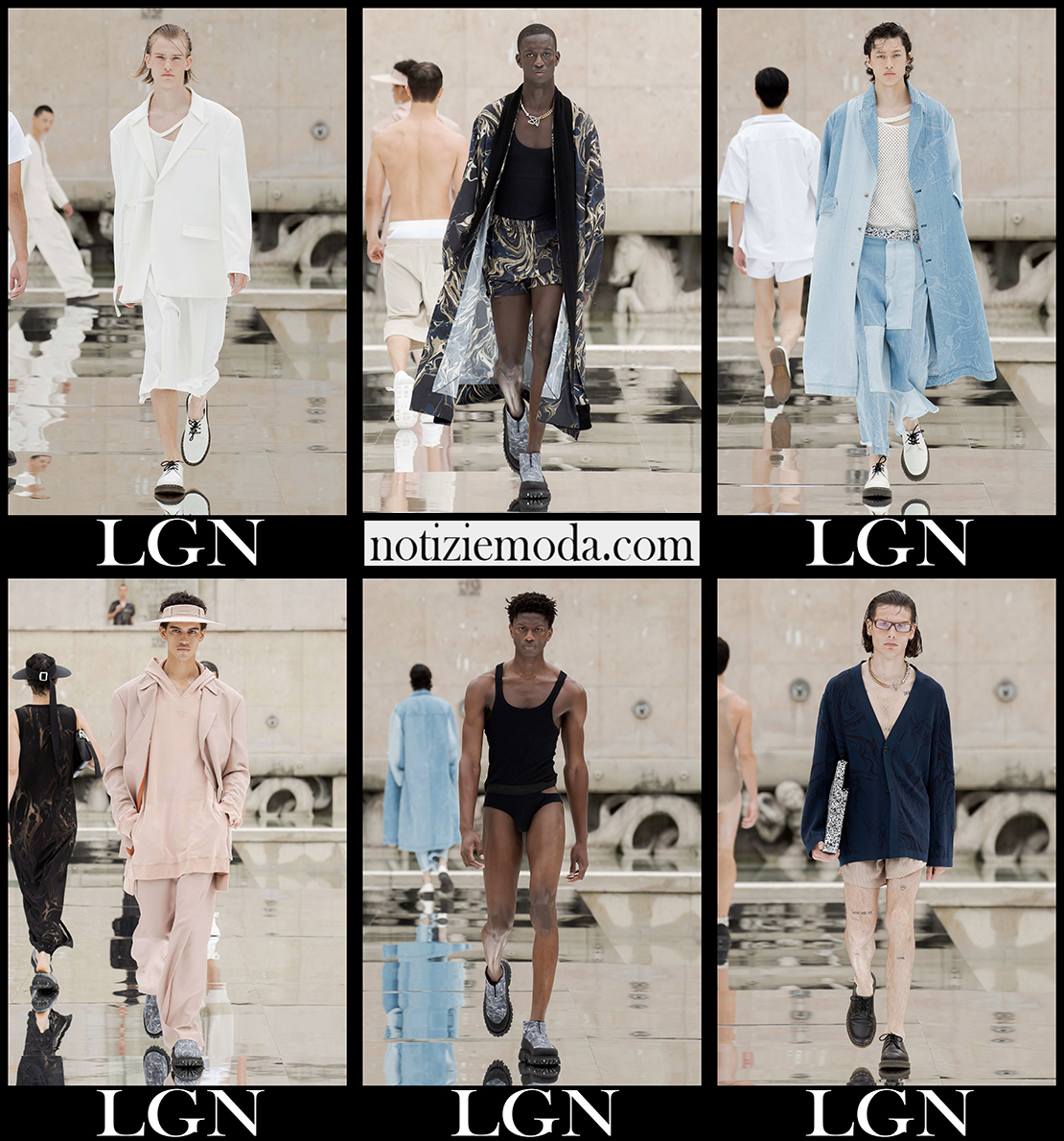 Collezione LGN primavera estate 2022 moda uomo
