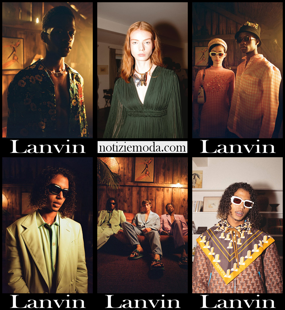 Collezione Lanvin primavera estate 2022 abbigliamento