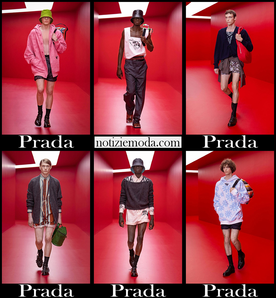 Collezione Prada primavera estate 2022 moda uomo