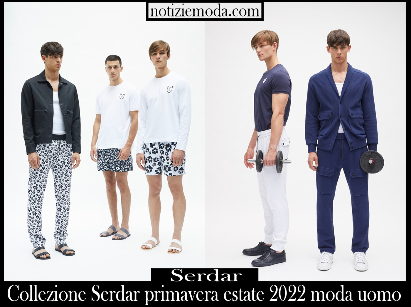 Collezione Serdar primavera estate 2022 moda uomo