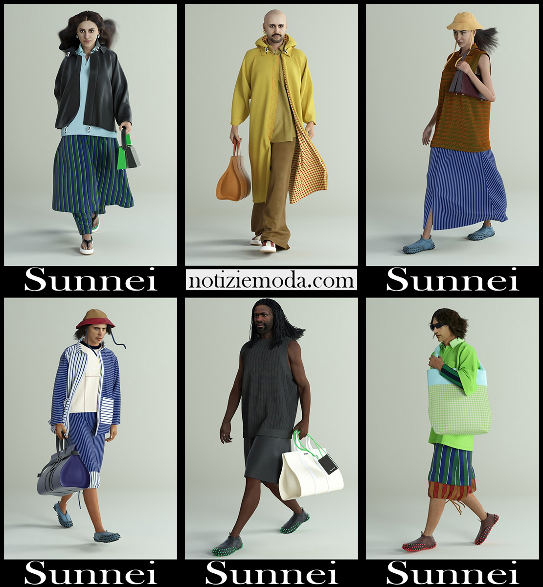 Collezione Sunnei primavera estate 2022 abbigliamento