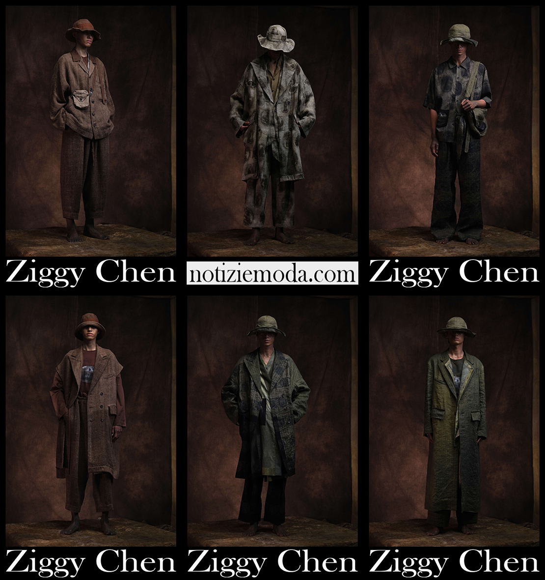 Collezione Ziggy Chen primavera estate 2022 uomo