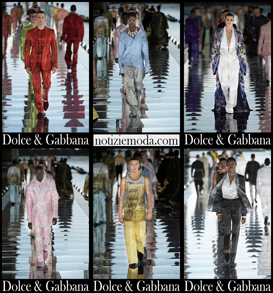 Collezione Dolce Gabbana alta sartoria moda uomo